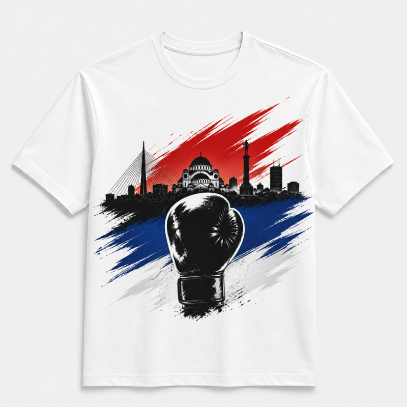 Belgrade Fight Spirit Graphic T-Shirt