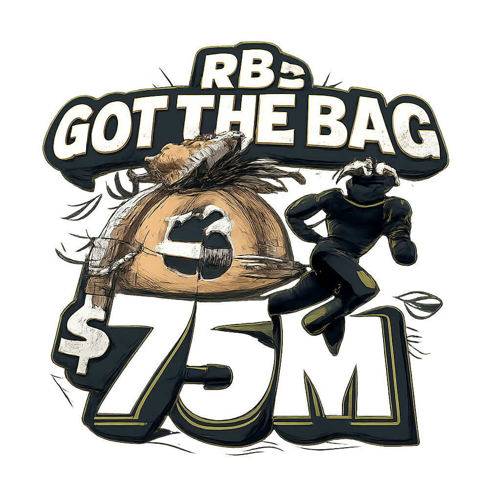 $75M Payday Run Football Fan T-Shirt - Image 2